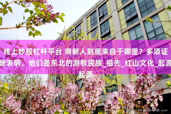 线上炒股杠杆平台 商朝人到底来自于哪里？多项证据表明，他们是东北的游牧民族_祖先_红山文化_起源