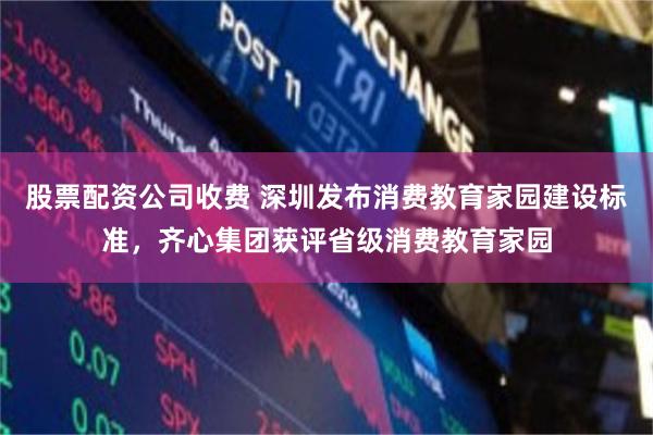 股票配资公司收费 深圳发布消费教育家园建设标准，齐心集团获评省级消费教育家园