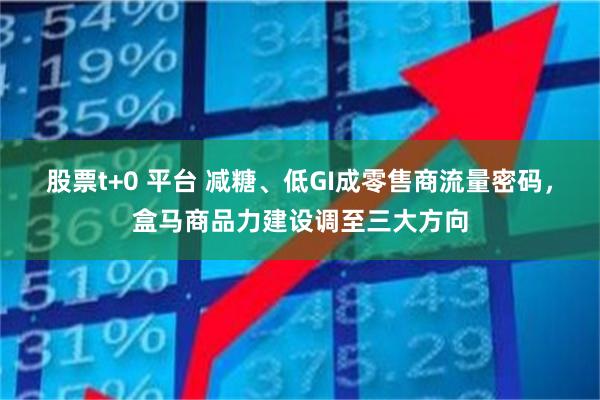 股票t+0 平台 减糖、低GI成零售商流量密码，盒马商品力建设调至三大方向