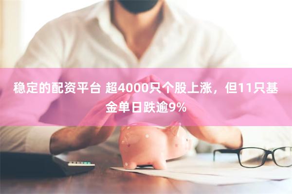 稳定的配资平台 超4000只个股上涨，但11只基金单日跌逾9%
