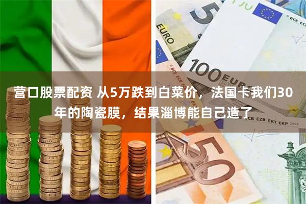 营口股票配资 从5万跌到白菜价，法国卡我们30年的陶瓷膜，结果淄博能自己造了