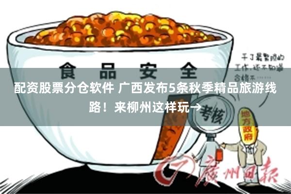 配资股票分仓软件 广西发布5条秋季精品旅游线路！来柳州这样玩→